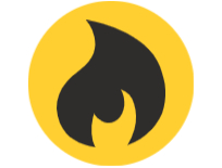 Graphic of fire